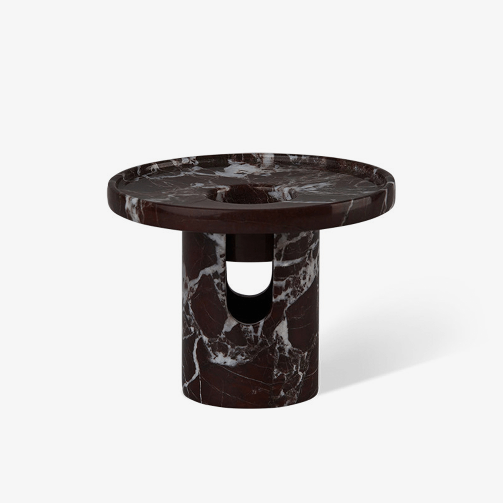Calven Pillar Marble Candle Holder