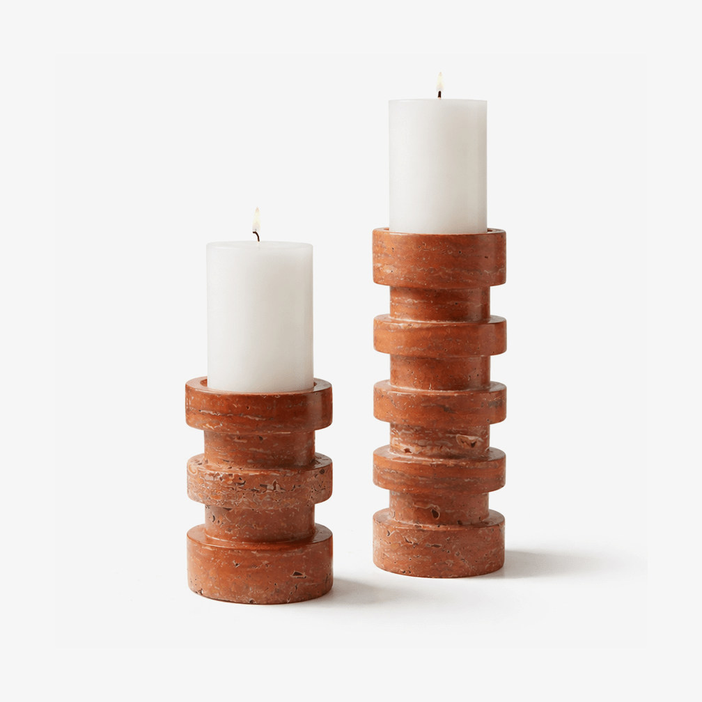 Petenena Terrace Stone Candle Holder