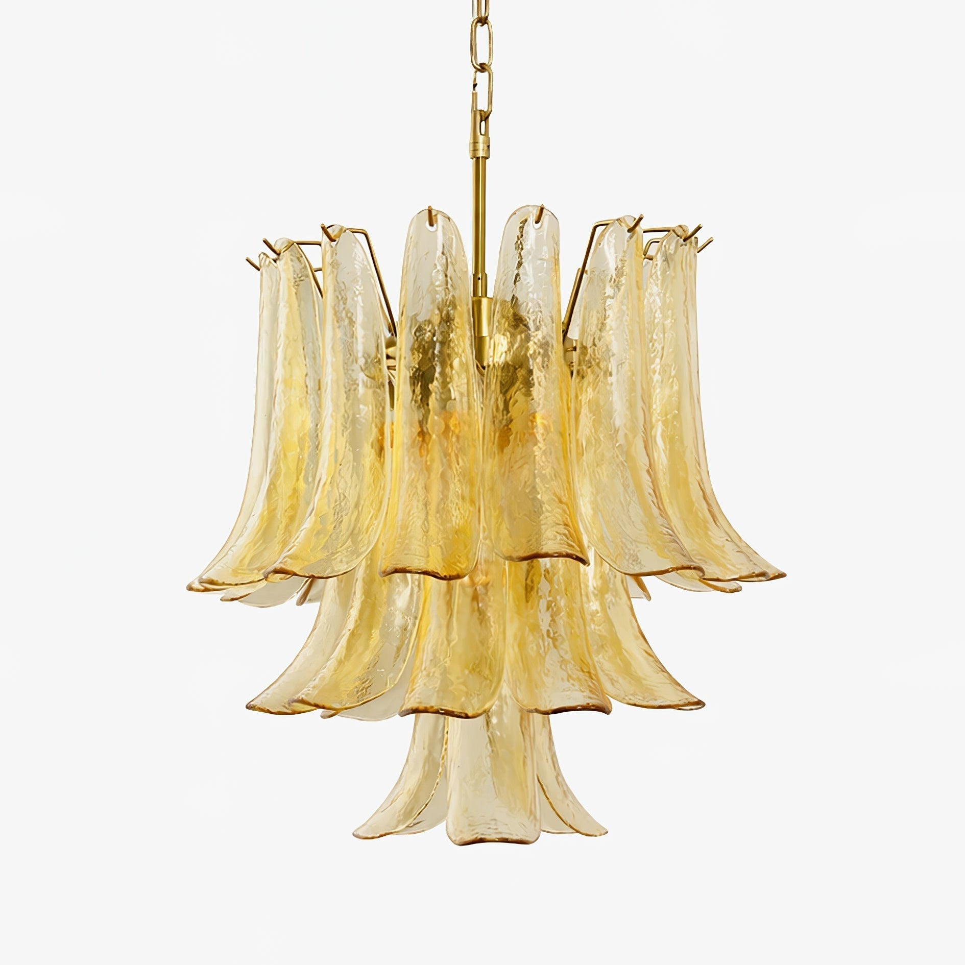Riverora Amber Cascade Chandelier