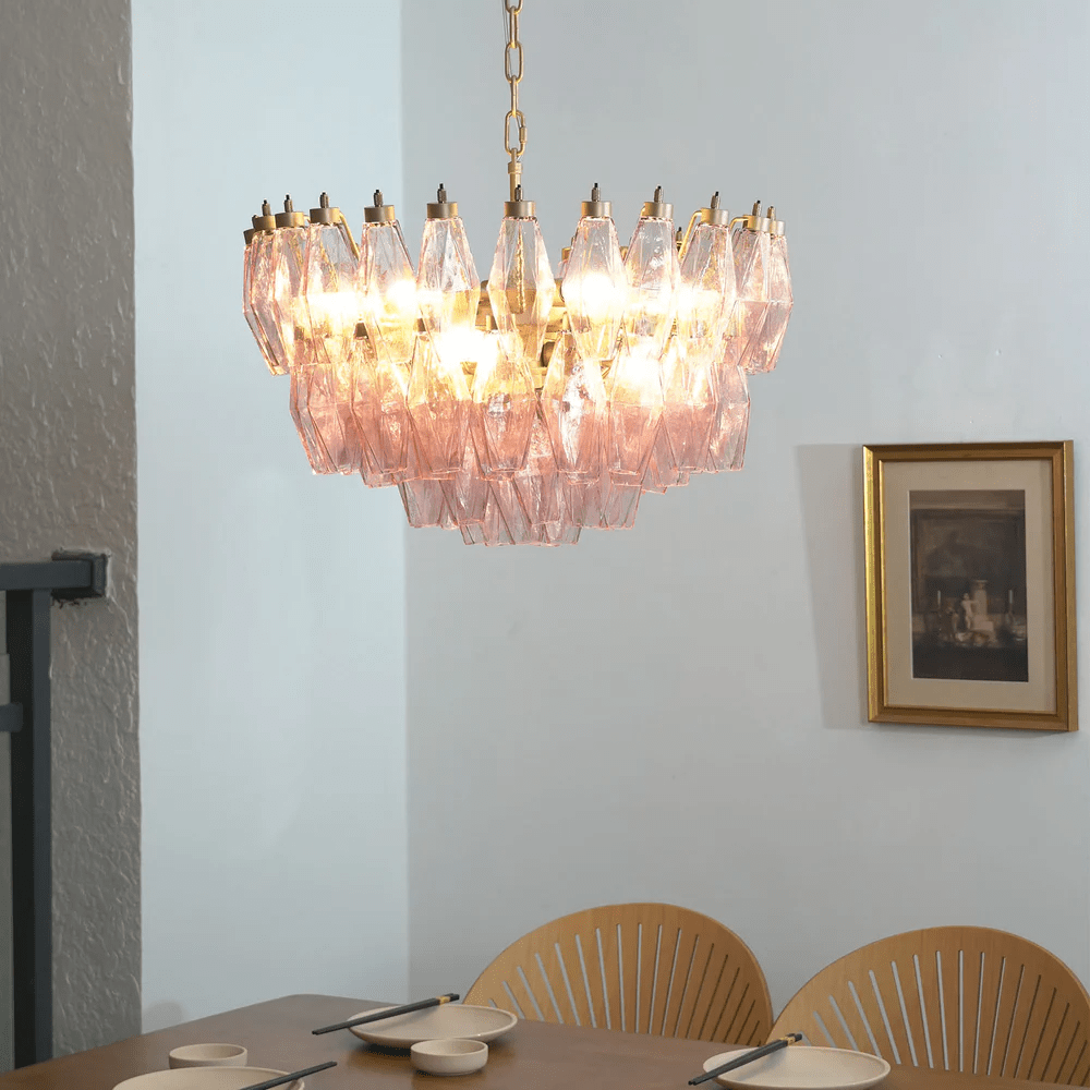 Velmira Facet Bloom Chandelier