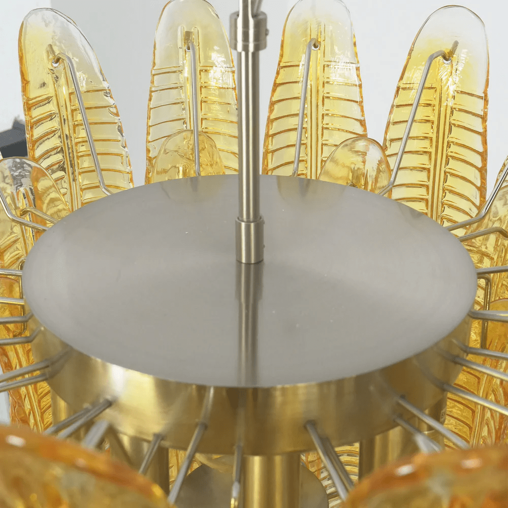 Elaryn Cascade Glass Chandelier