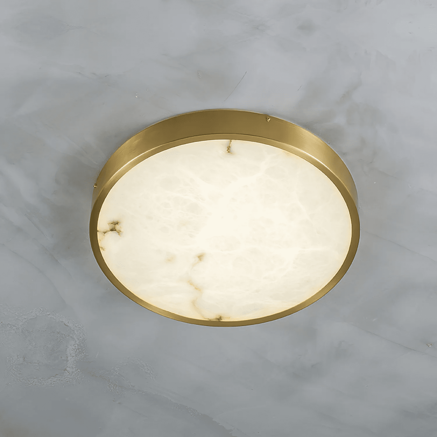 Calista Alabaster Ceiling Light