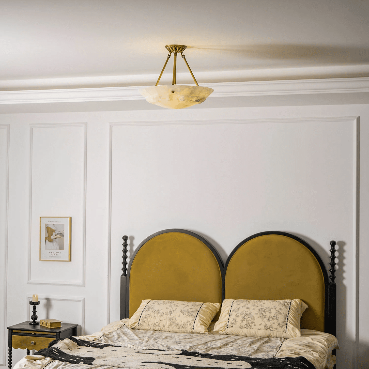 Dorevaux Alabaster Ceiling Light