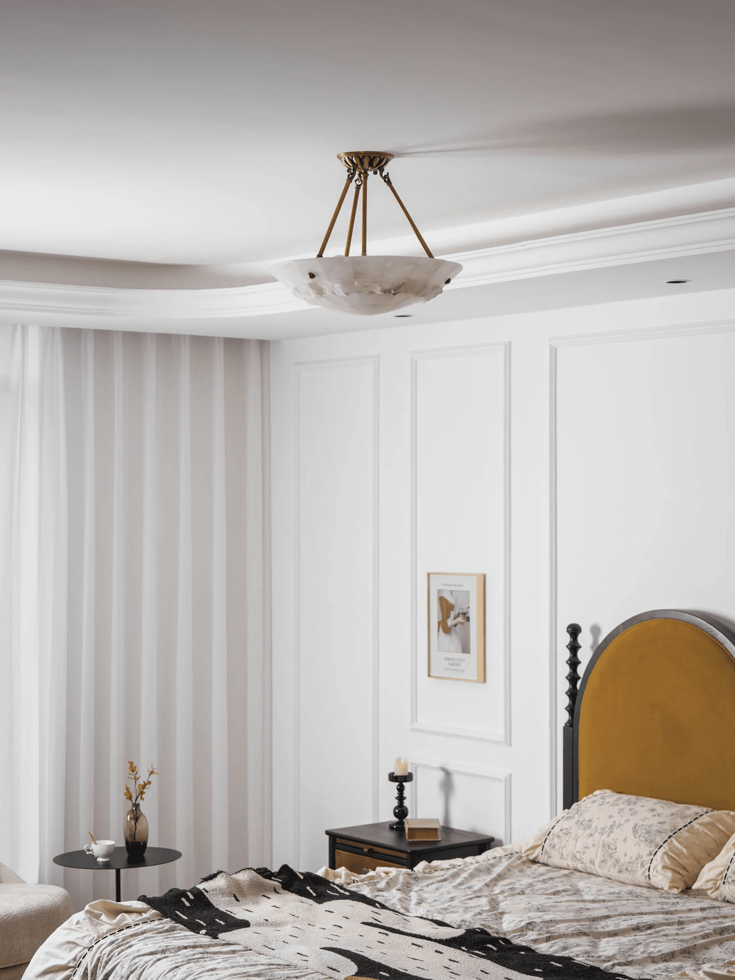 Dorevaux Alabaster Ceiling Light