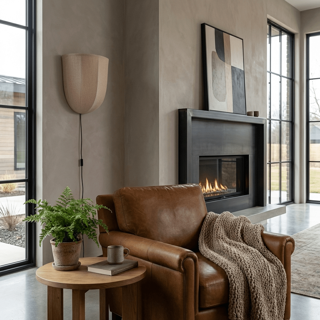Mirienne Linen Plug-in Wall Sconce