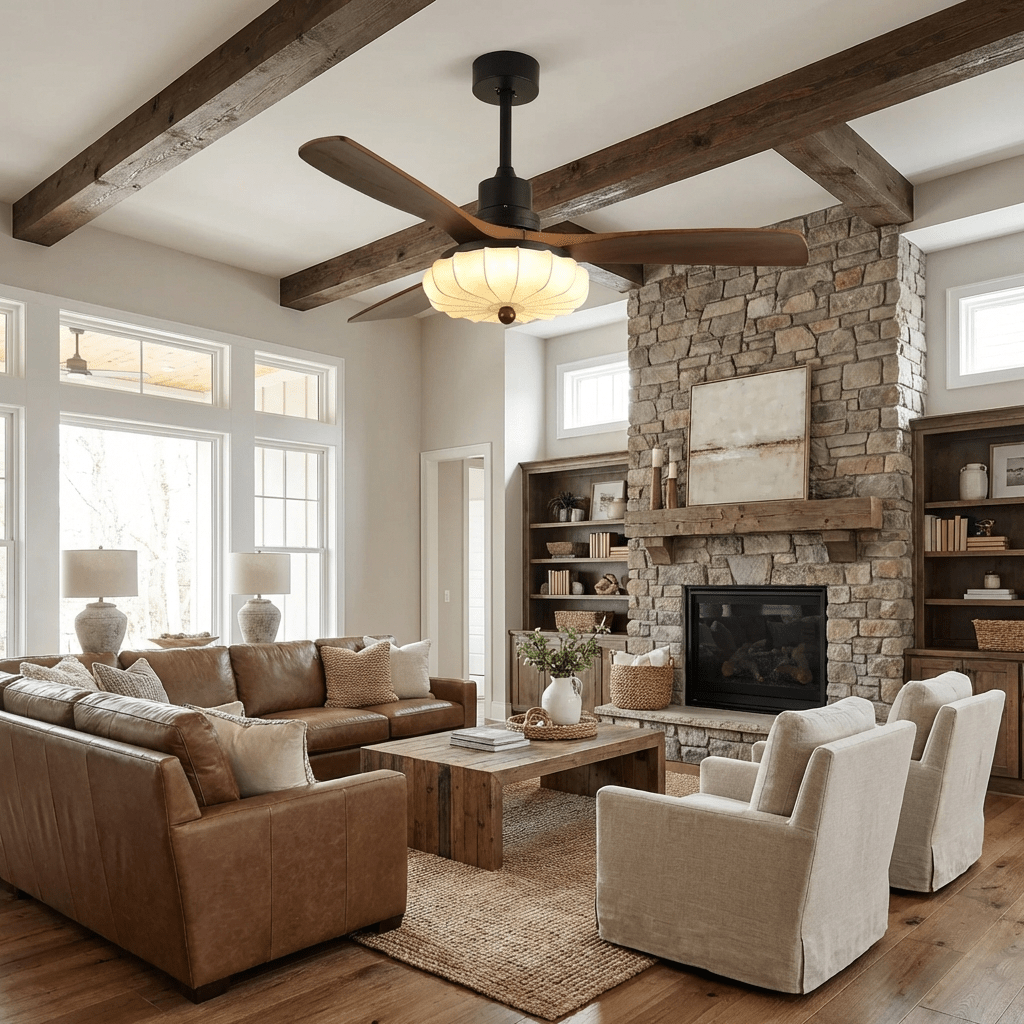 Solstead Lotus Bloom Ceiling Fan Light