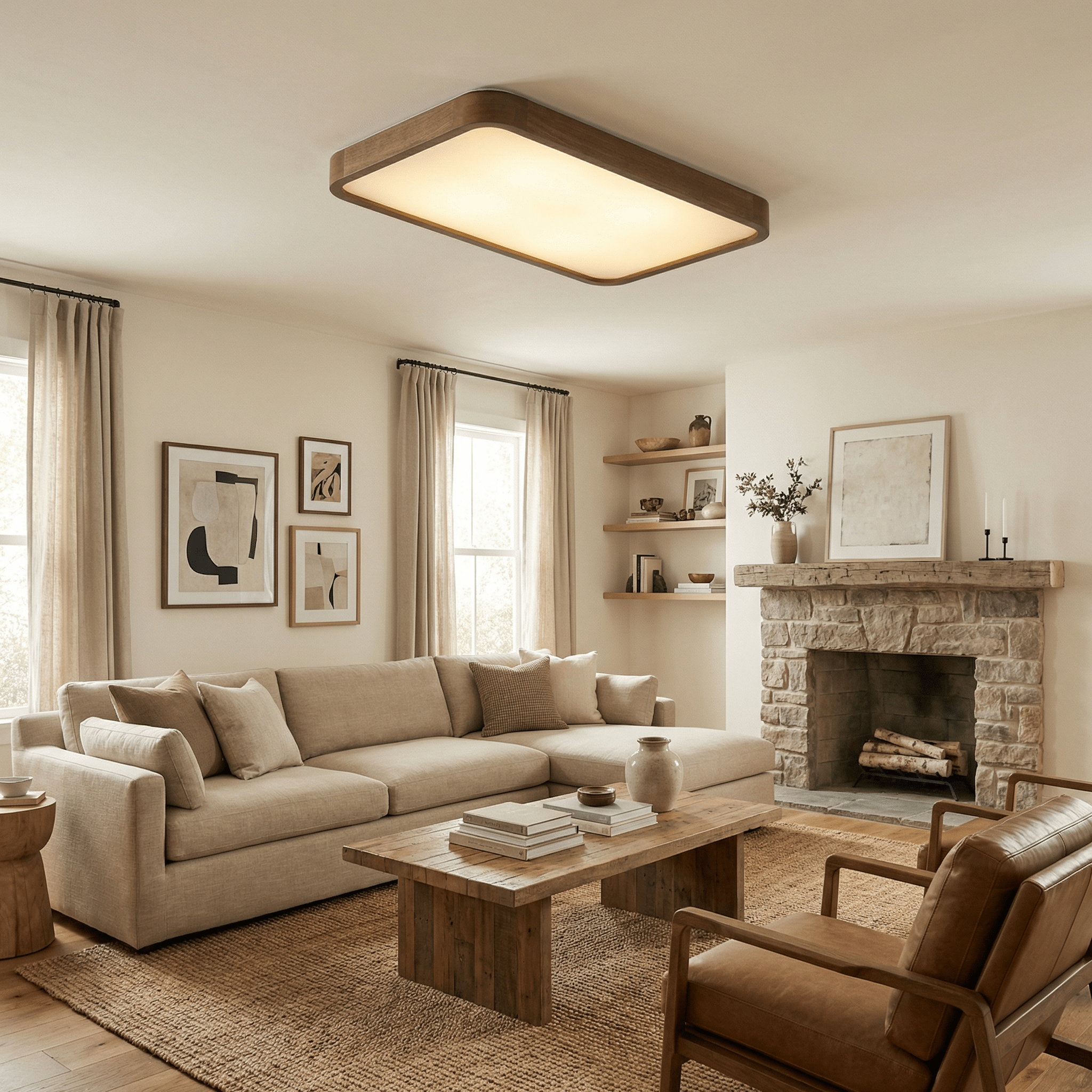 Elaoria Soft Edge Ceiling Light