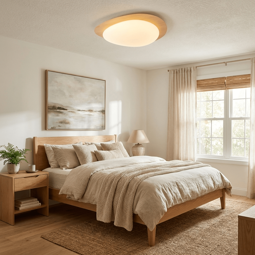 Orinvale Pebble Metal Flush Mount Ceiling Light