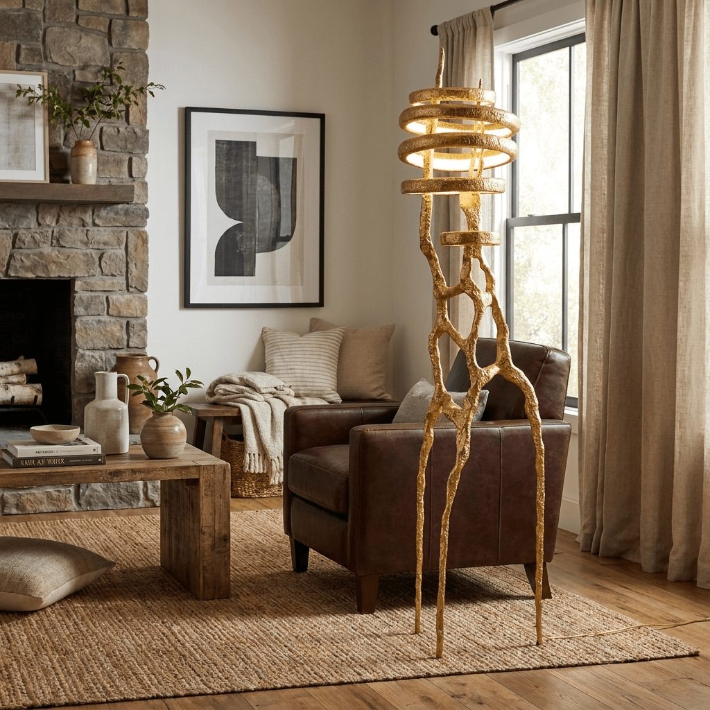 Oryndor Totem Floor Lamp