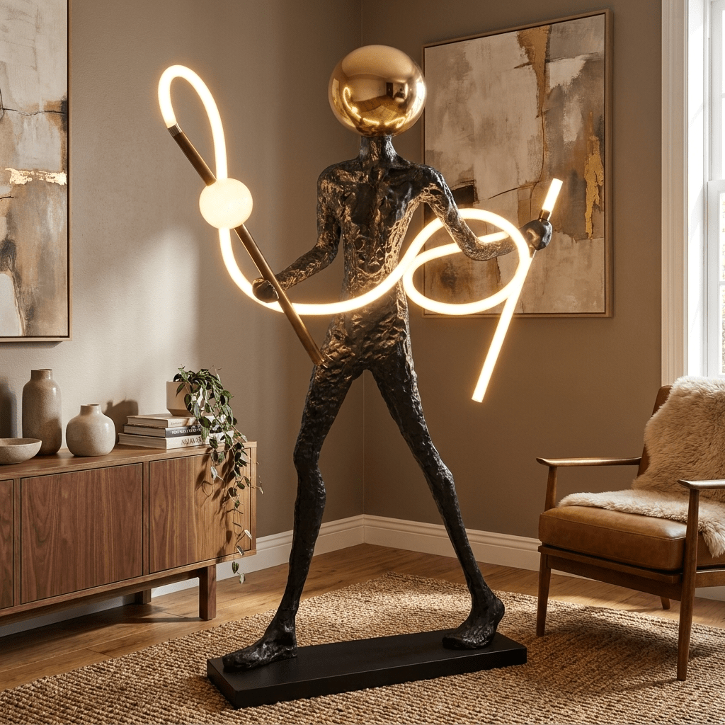 Luminous Voyager Sculpture Lamp