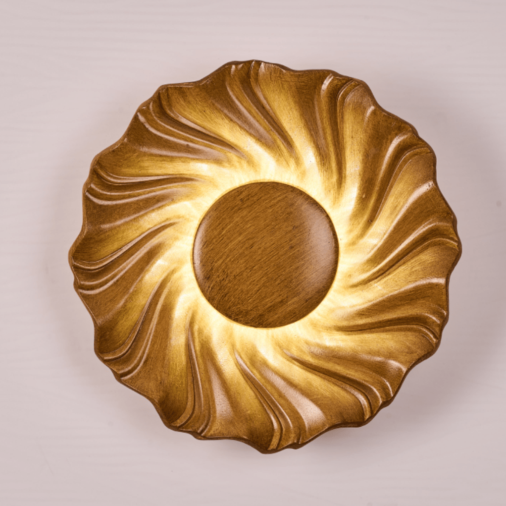 Caluenne Solar Spiral Wall Sconce