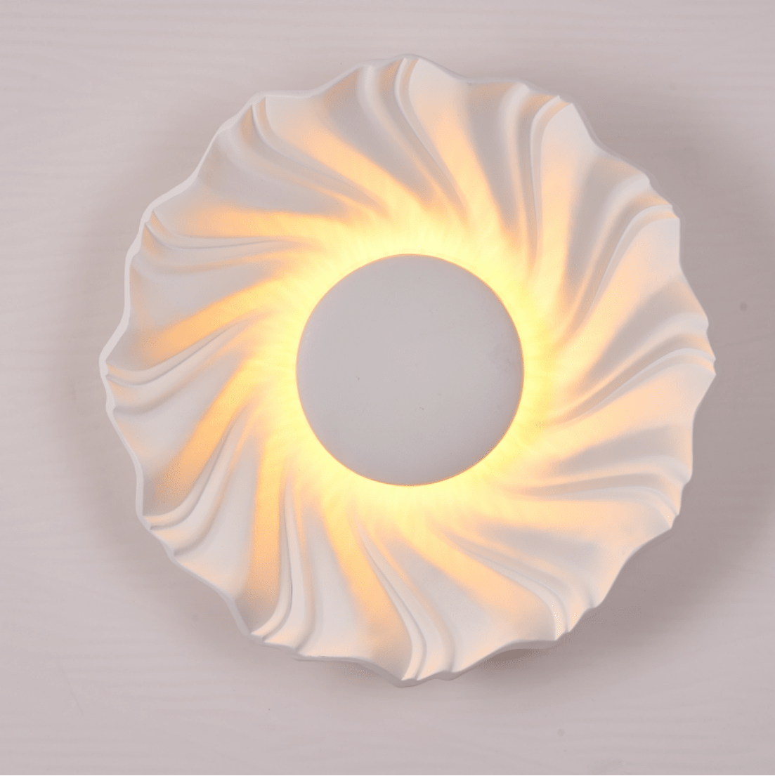 Caluenne Solar Spiral Wall Sconce