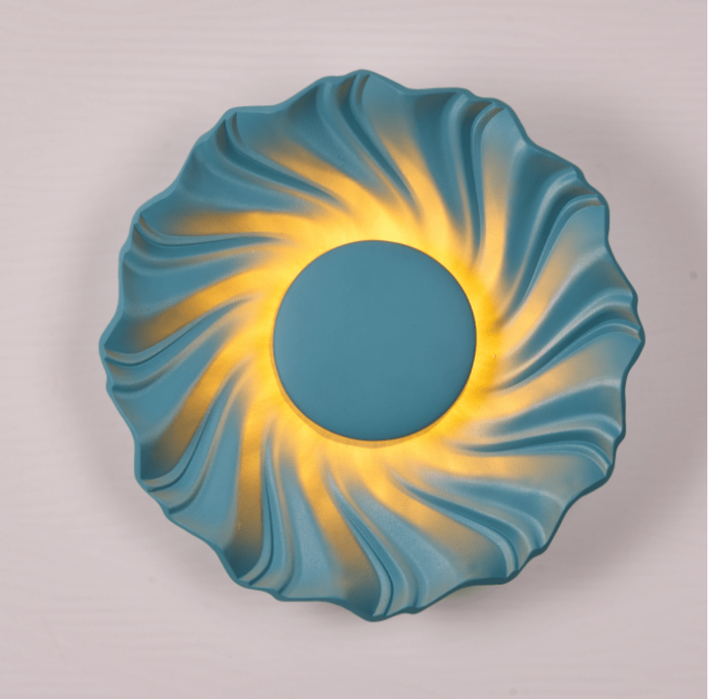 Caluenne Solar Spiral Wall Sconce