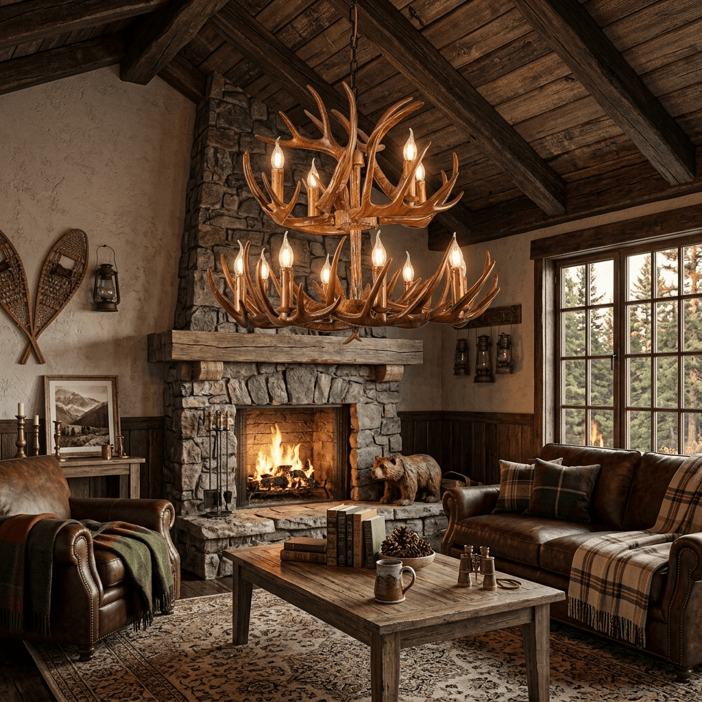 Noreira Antler Lodge Chandelier