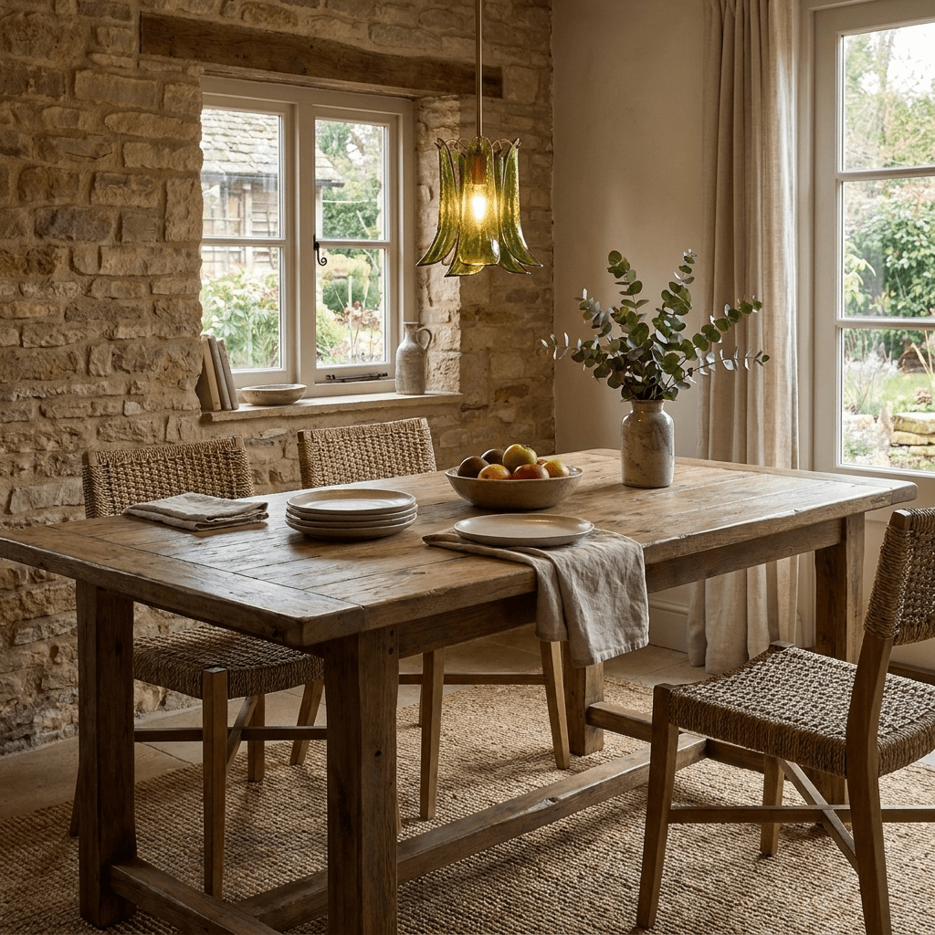 Ottilie Petal Glass Pendant Lamp