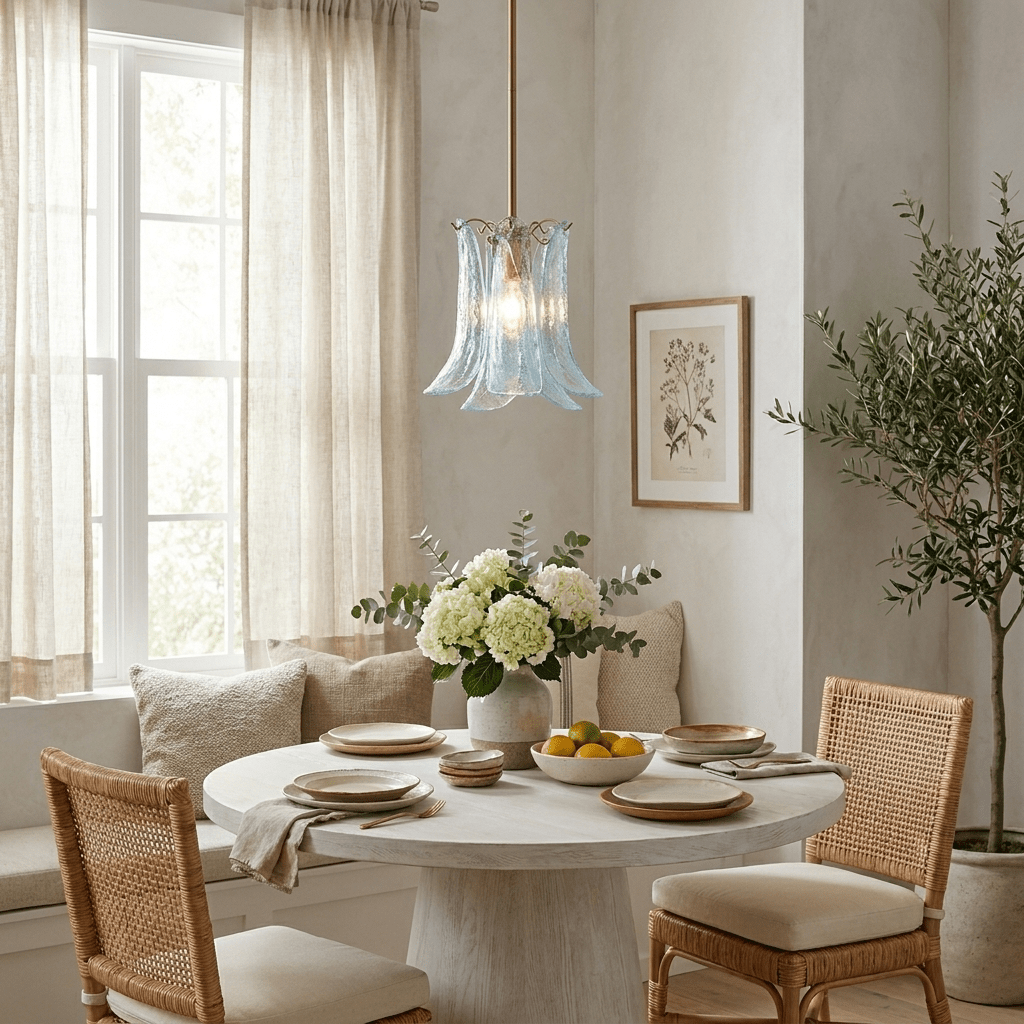 Ottilie Petal Glass Pendant Lamp