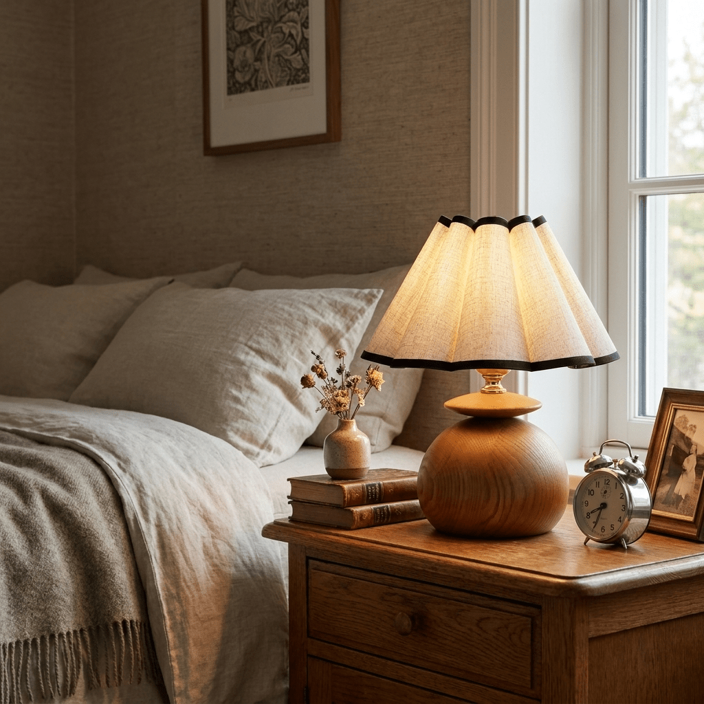 Anouk Wooden Table Lamp