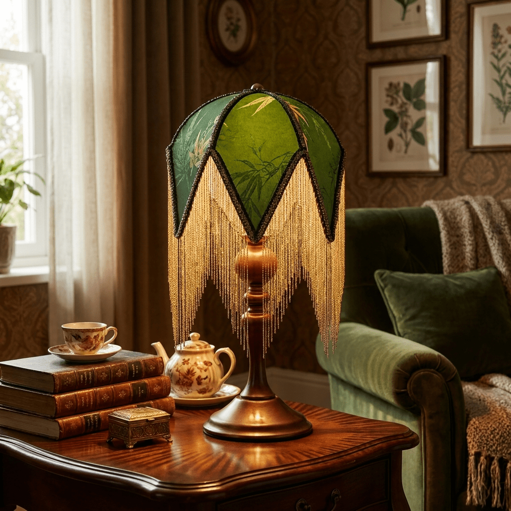 Aveniiella Fringe Table Lamp