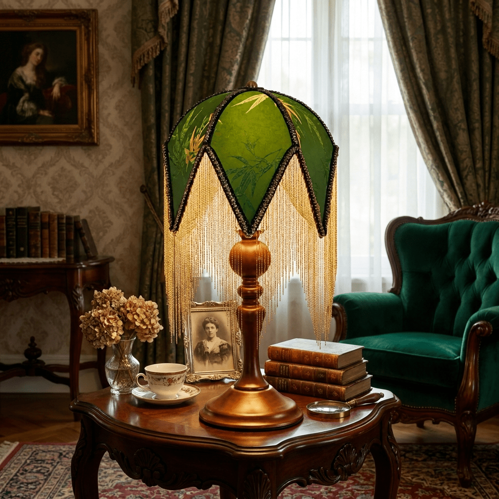 Aveniiella Fringe Table Lamp