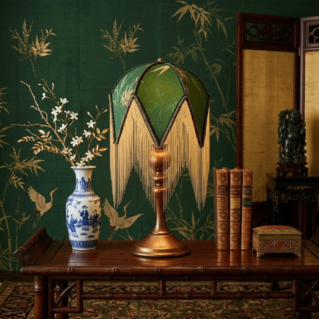 Aveniiella Fringe Table Lamp