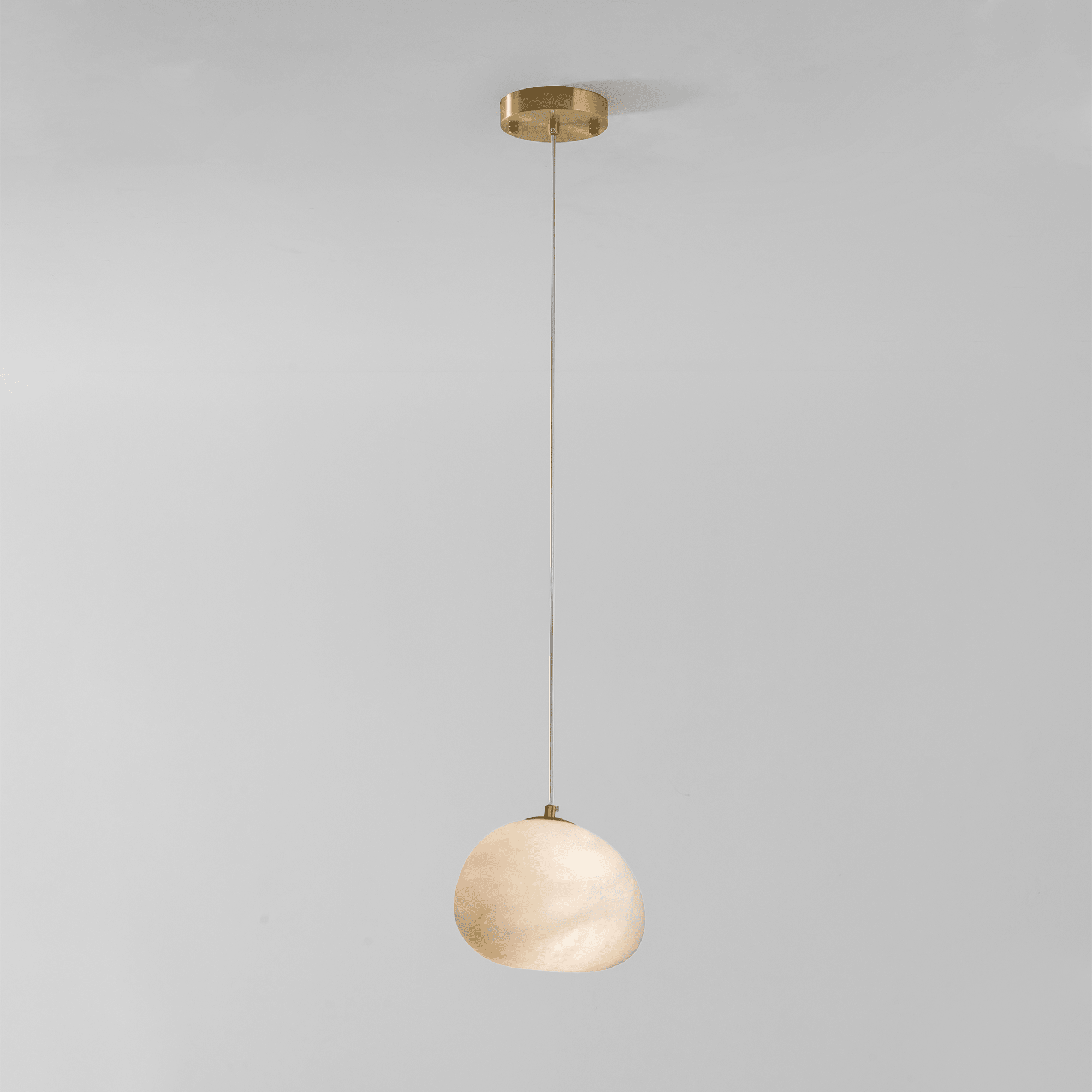 Nivisaya Pebbles Alabaster Pendant Lamp