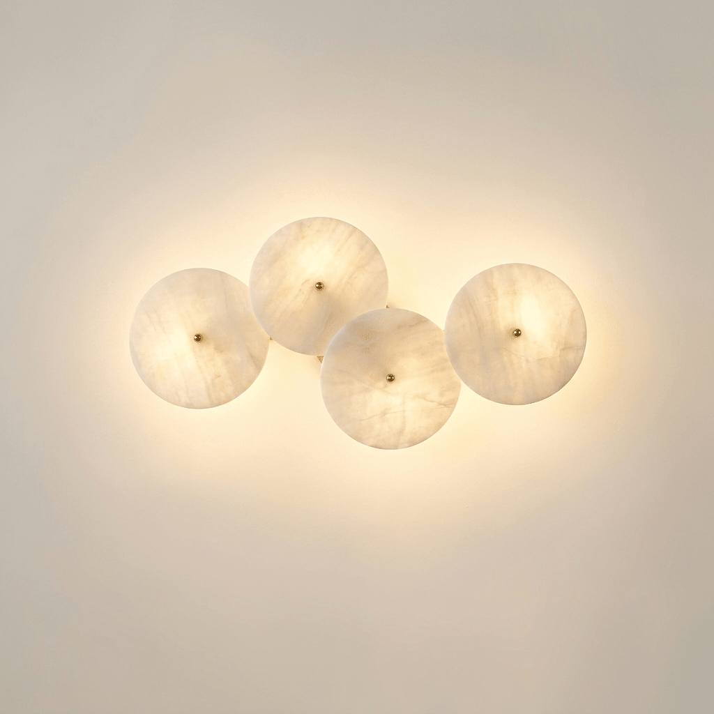 Cluster Alabaster Sconce