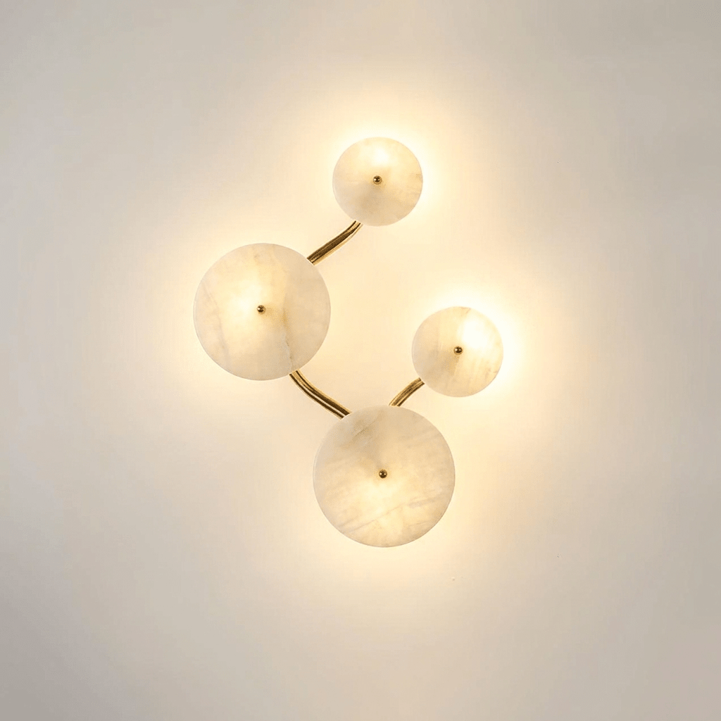 Cluster Alabaster Sconce