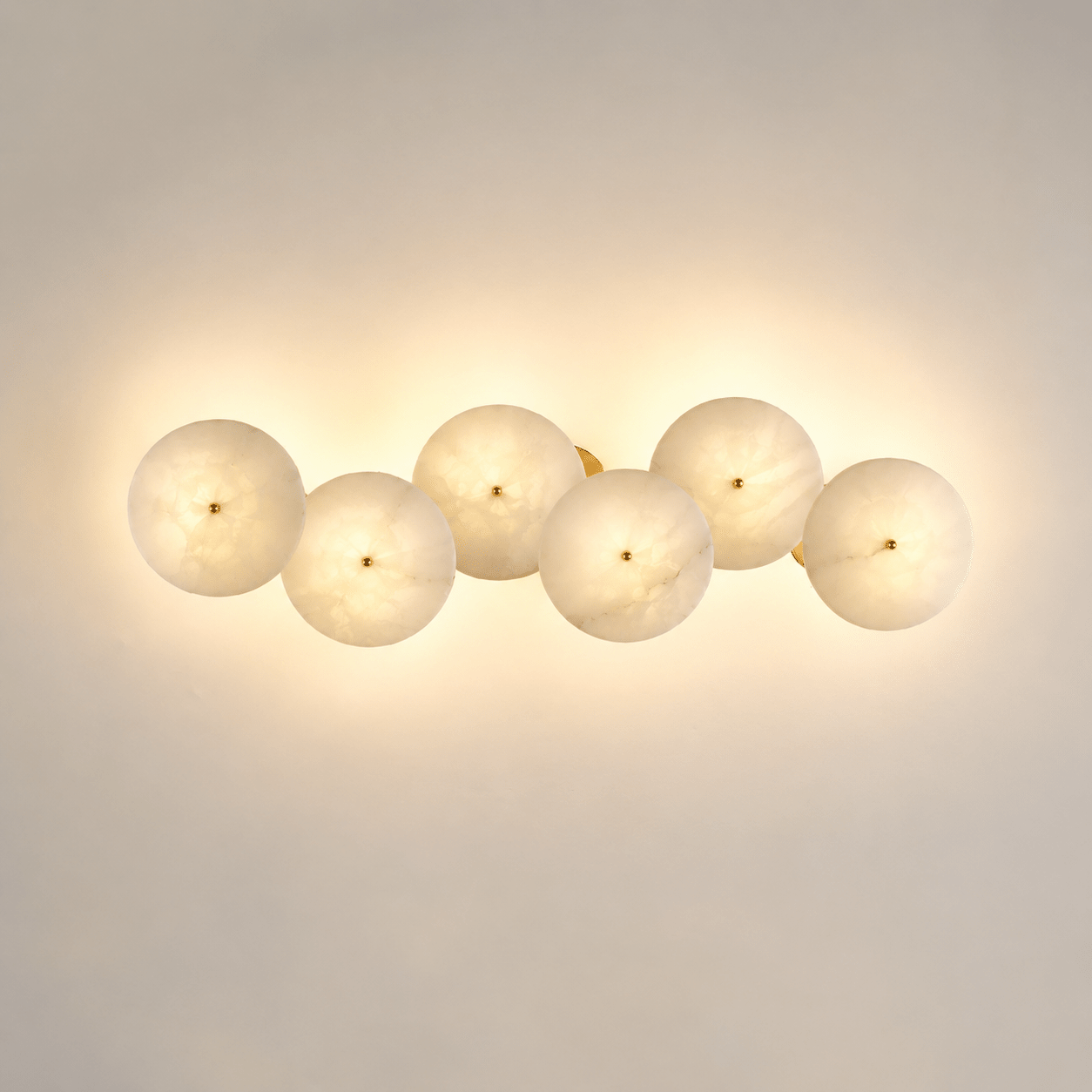Cluster Alabaster Sconce