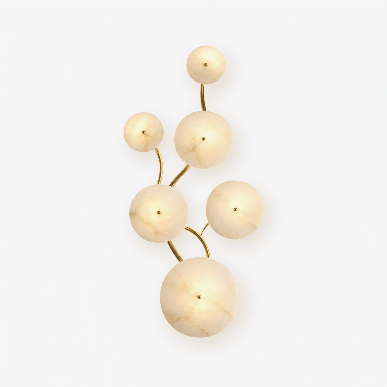 Cluster Alabaster Sconce