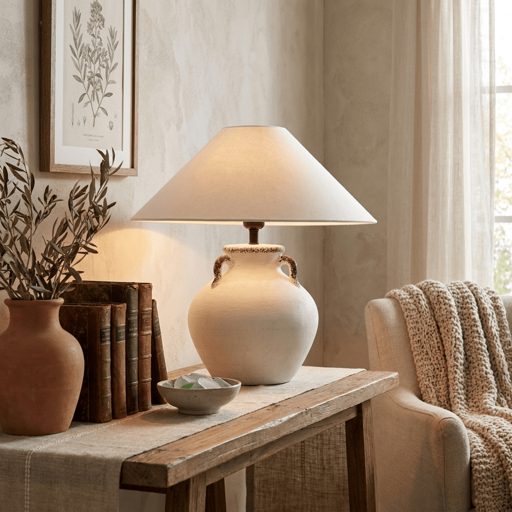 Avelora Ceramic Table Lamp