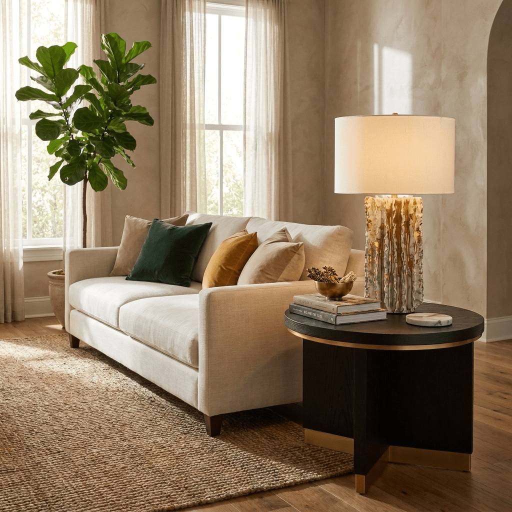Sylvienne Ceramic Table Lamp