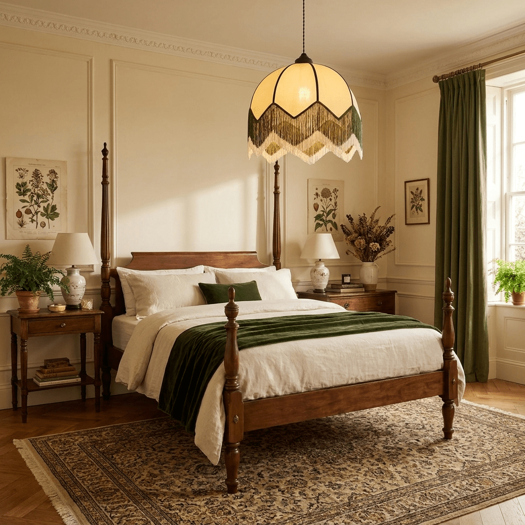 Liorenne Fringe Dome Pendant Light