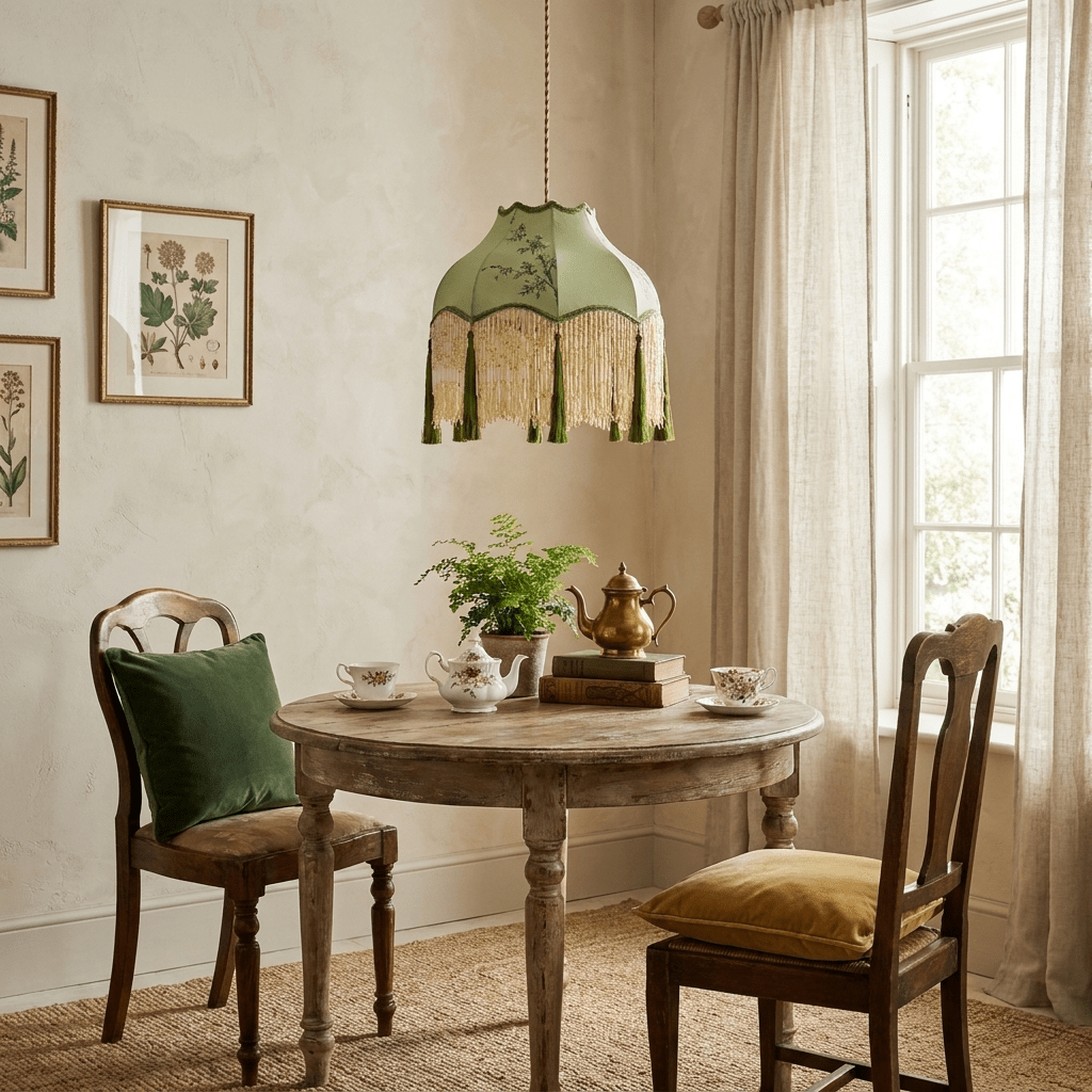 Aveniaya Beaded Fringe Pendant Light