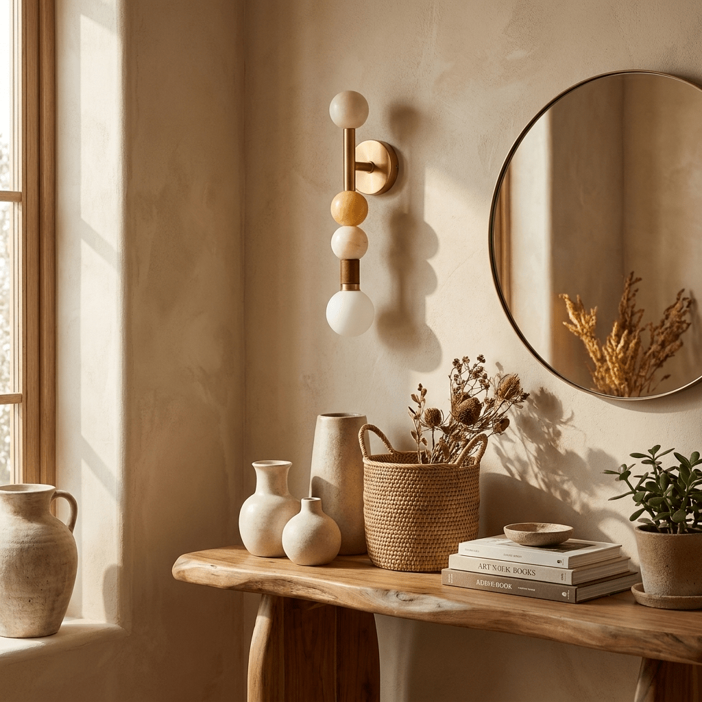 Stacked Sphere Wall Sconce
