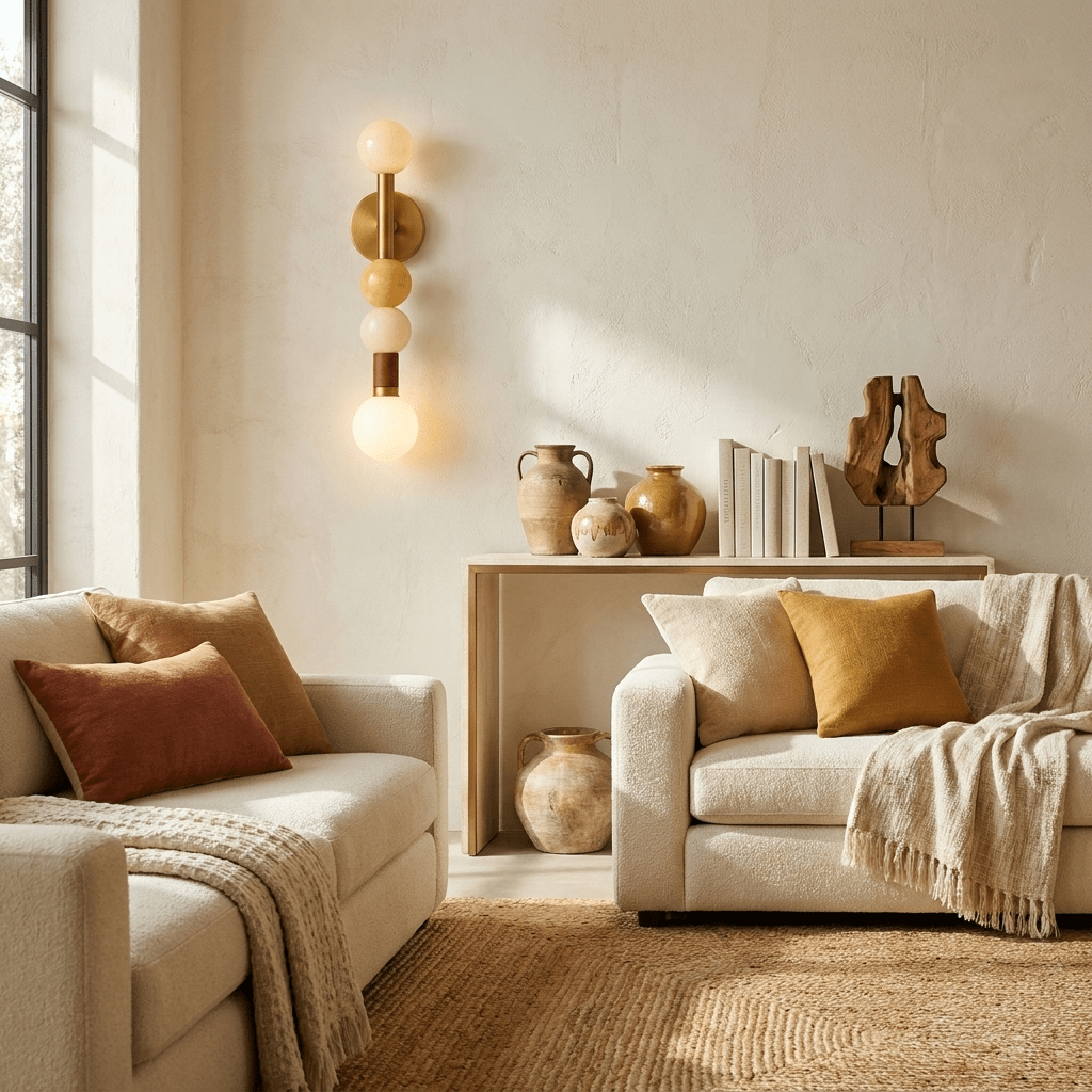 Stacked Sphere Wall Sconce