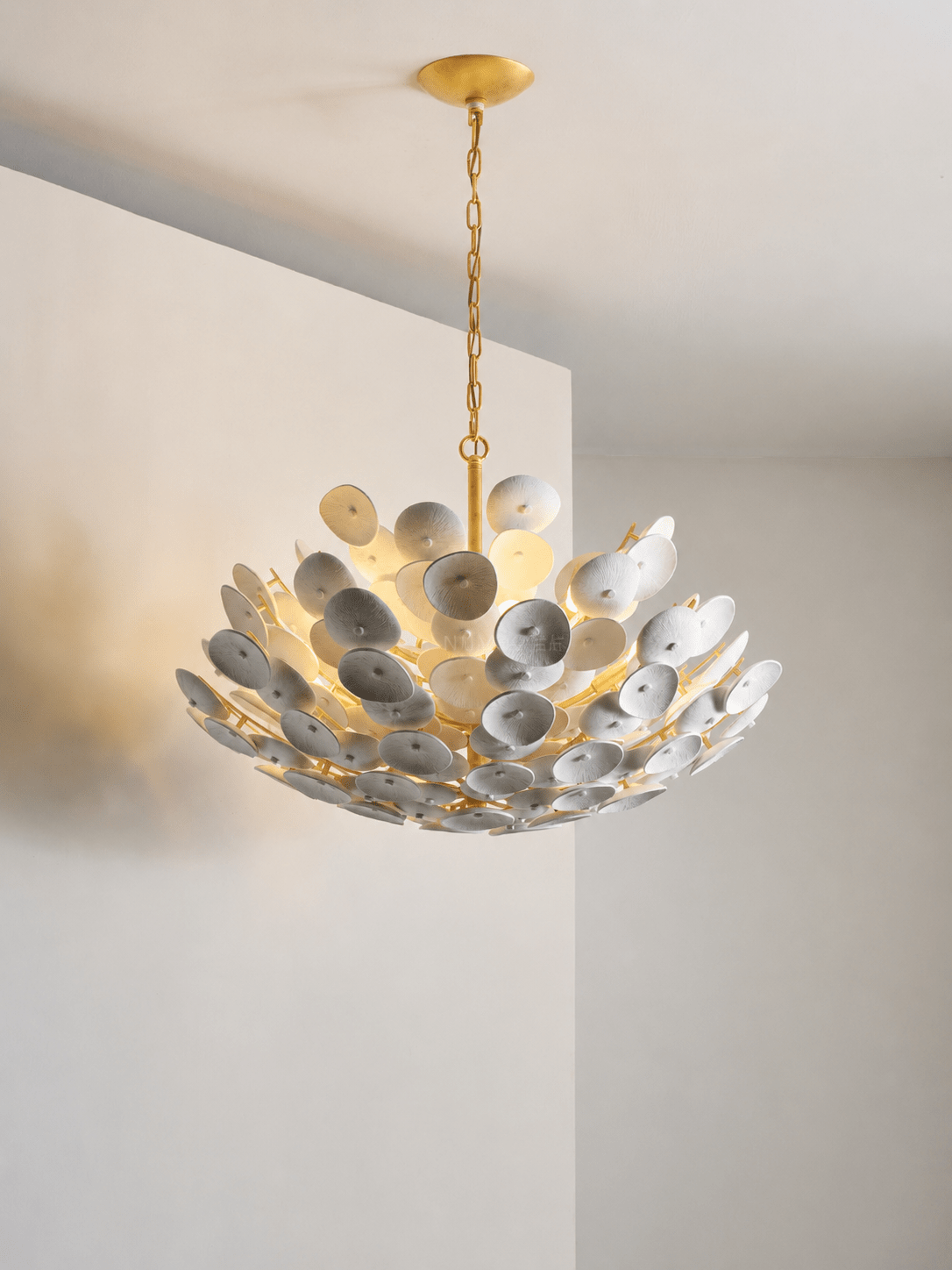 Coconut Disc Chandelier