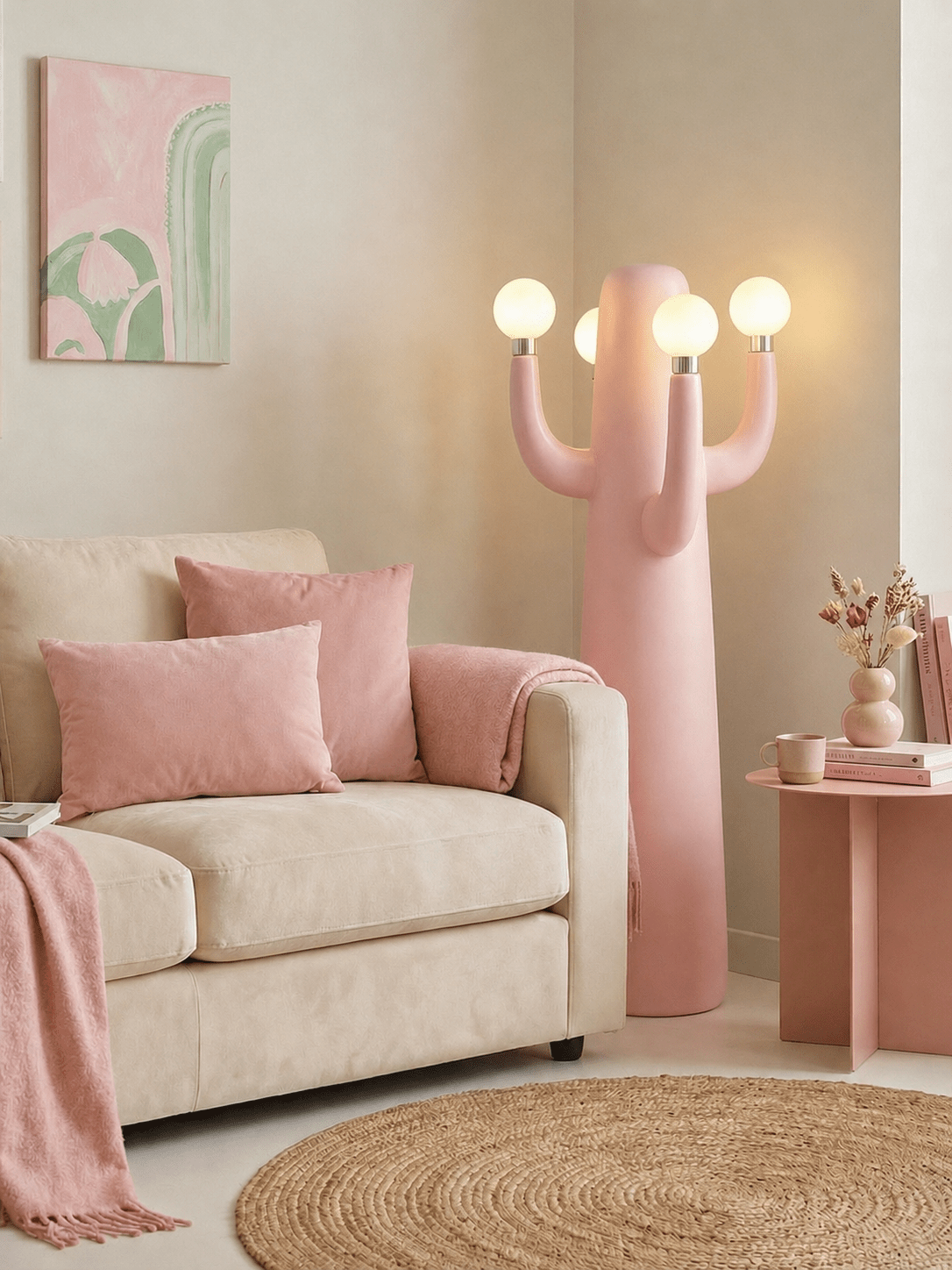 Solenna Art Cactus Floor Lamp