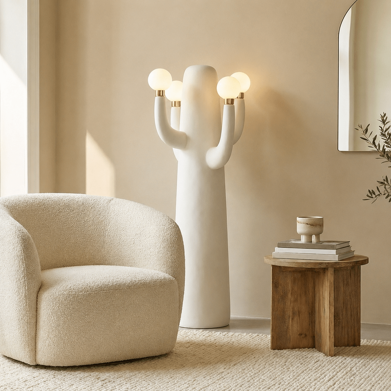 Solenna Art Cactus Floor Lamp