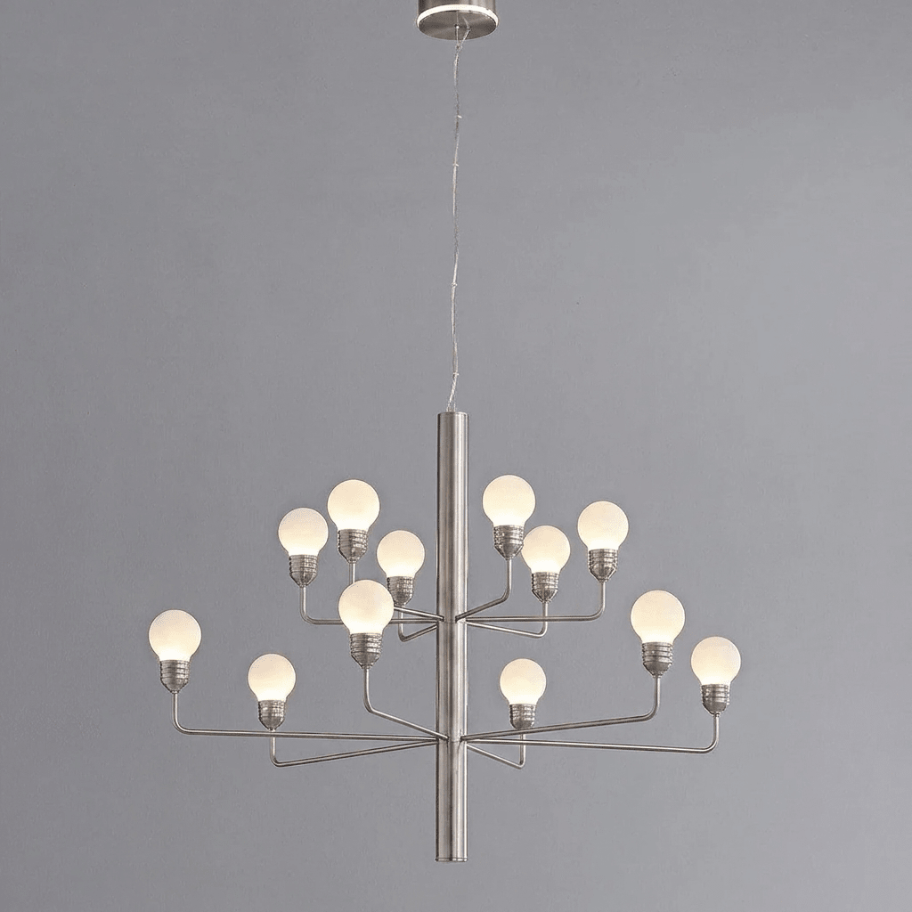 Alberaine Tiered Alabaster Globe Chandelier