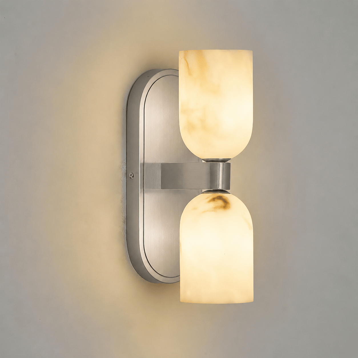Alabaster Up-Down Wall Sconce