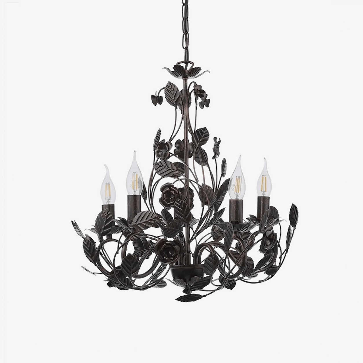Vireliane Wrought Iron Chandelier