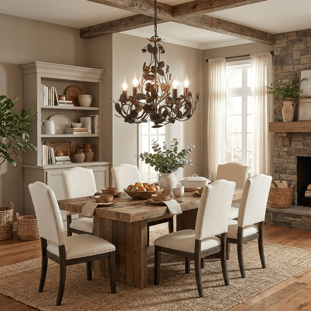 Vireliane Wrought Iron Chandelier
