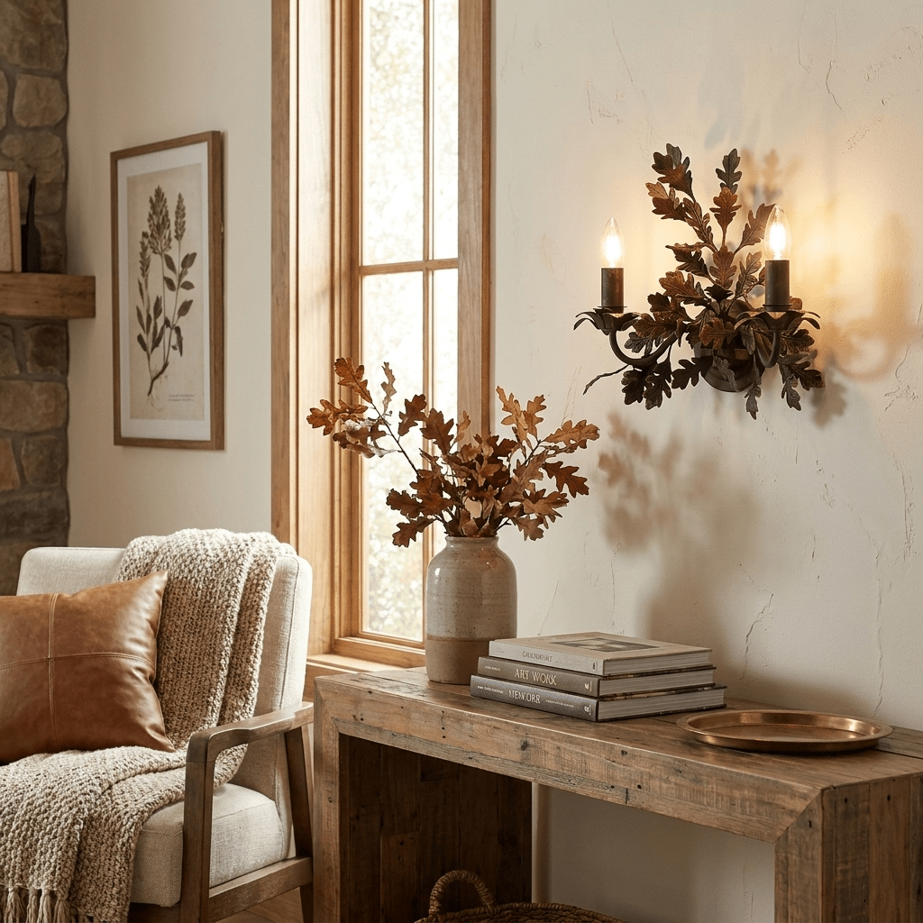 Orvaline Wrought Sconce