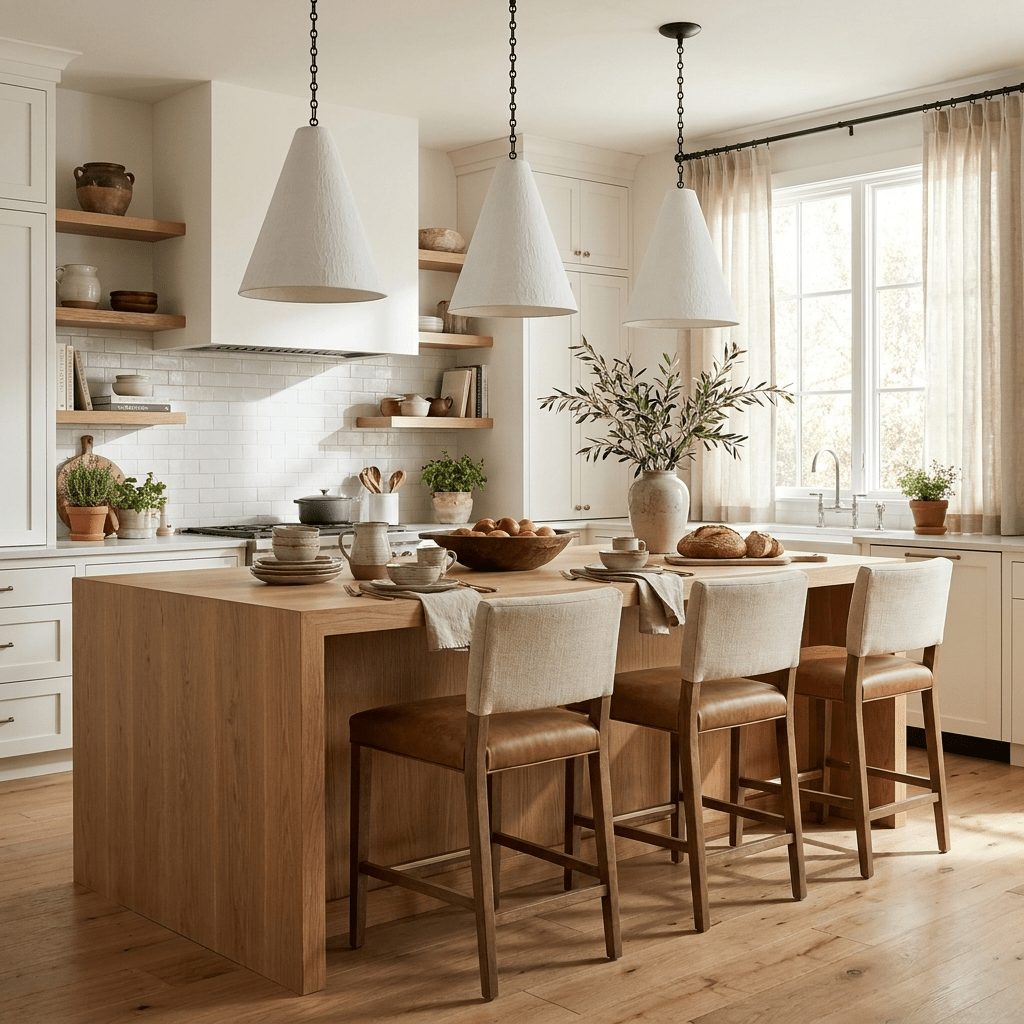 Terierina Plaster Cone Pendant Light