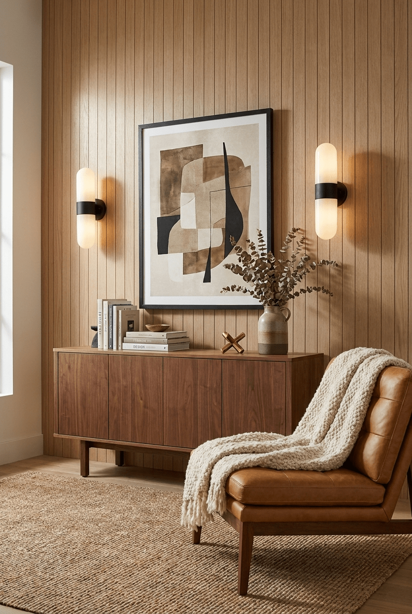 Celisette Capsule Glass Wall Sconce