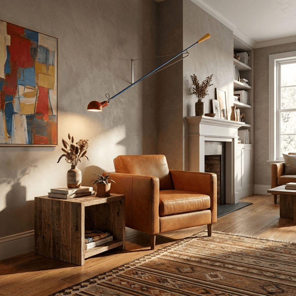 Vellaro Long Swing Arm Wall Lamp