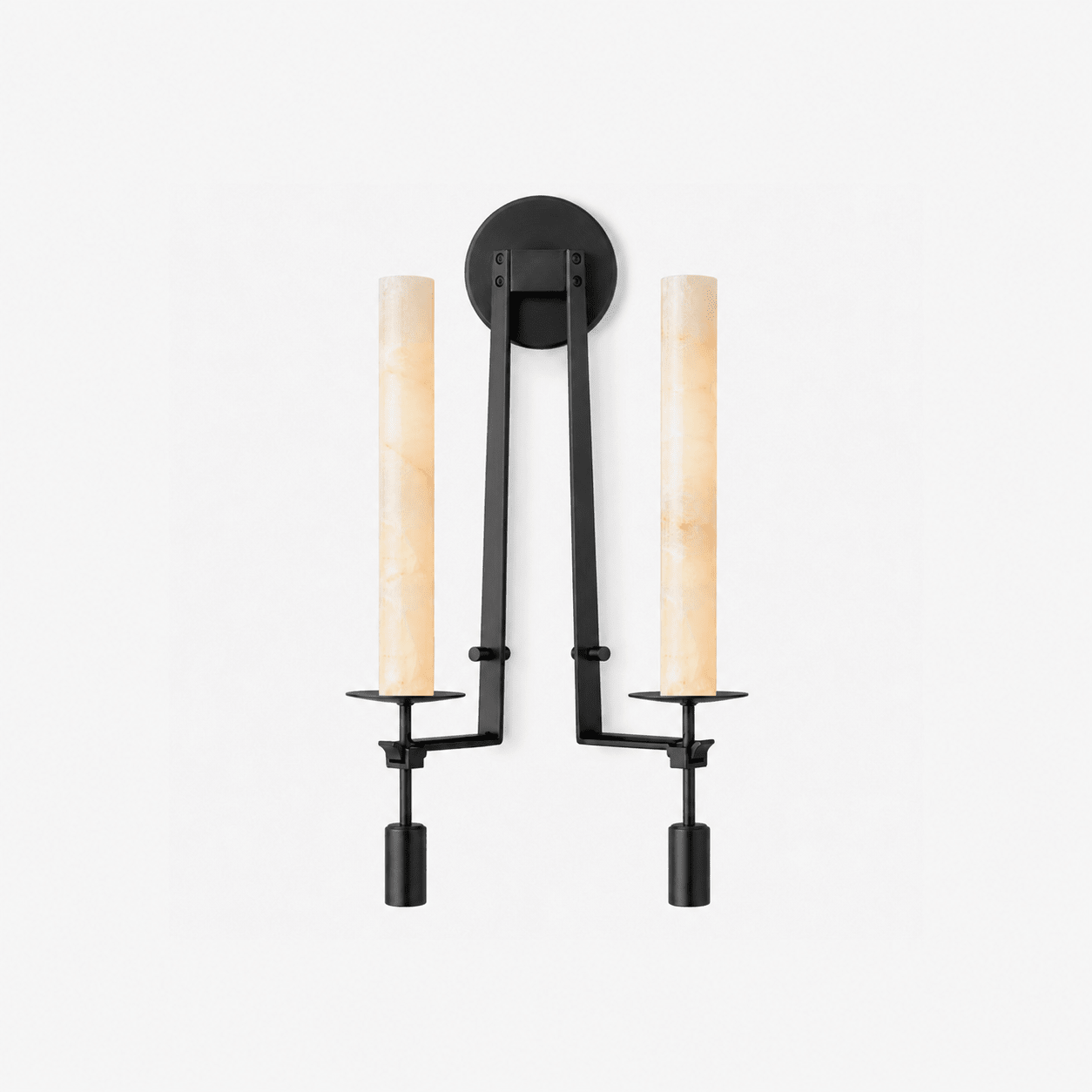 Alabaster Wall Lamp French Classicism