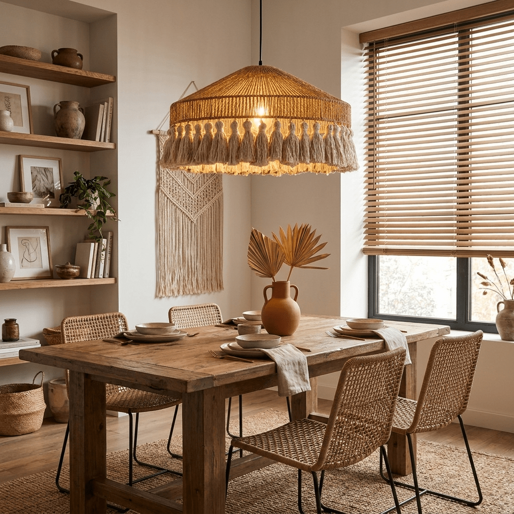 Fringe Pendant Light