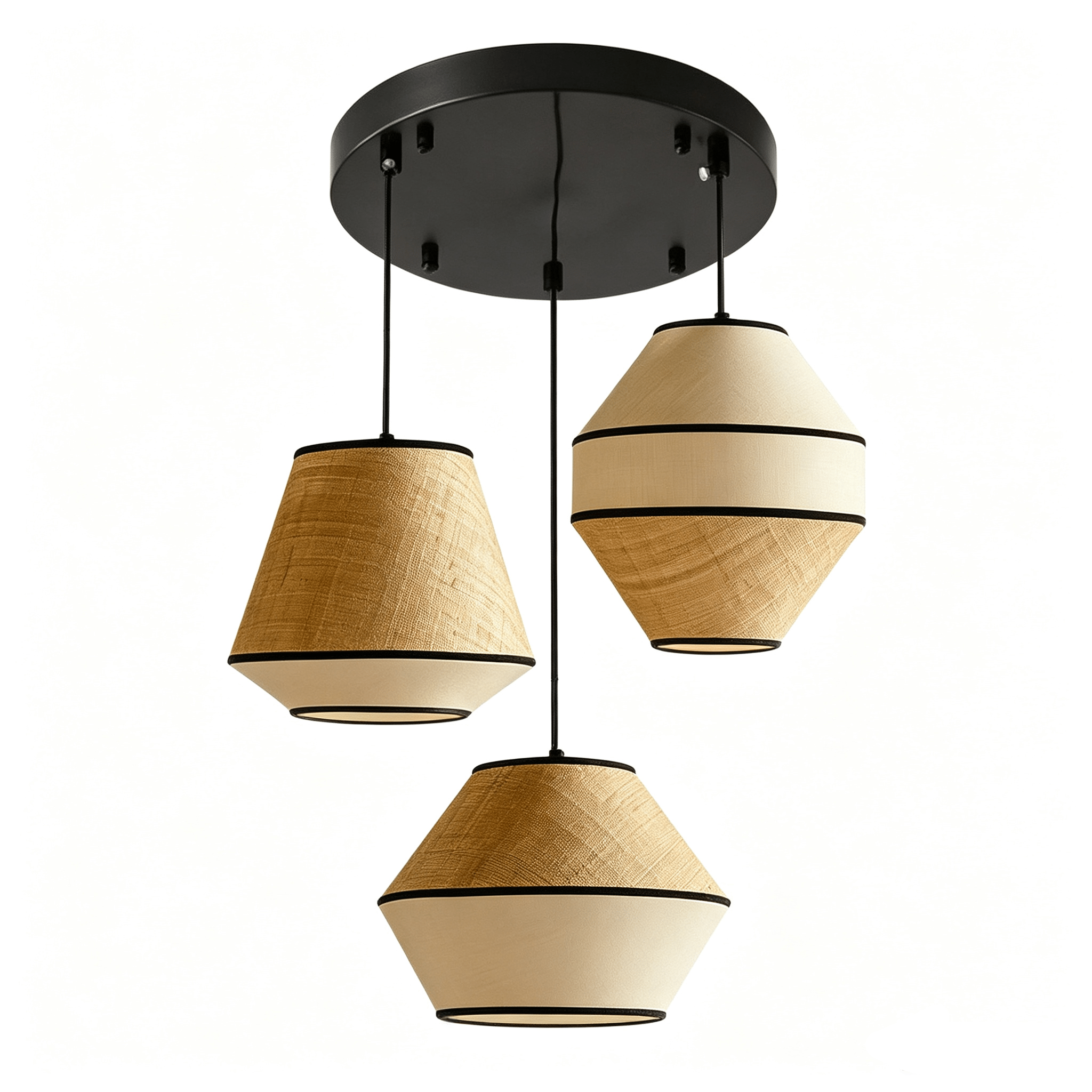 Linen Pendant Light