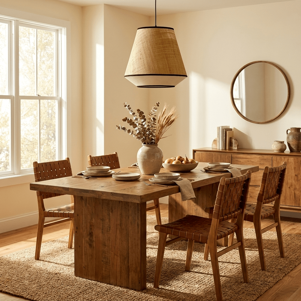 Linen Pendant Light
